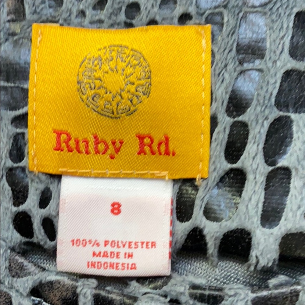Ruby Rd Textured Animal Print Jacket - Picture 4 of 4